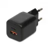 Ulkoinen virtalähde IBOX ILUC42B 12 V 2 A, 33 W, USB-A + USB-C PD3.0, QuickCharge 3.0, yleismalli