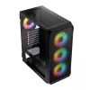 LOGIC CONCEPT Portos ARGB ATX Mid-Tower-kotelo, musta