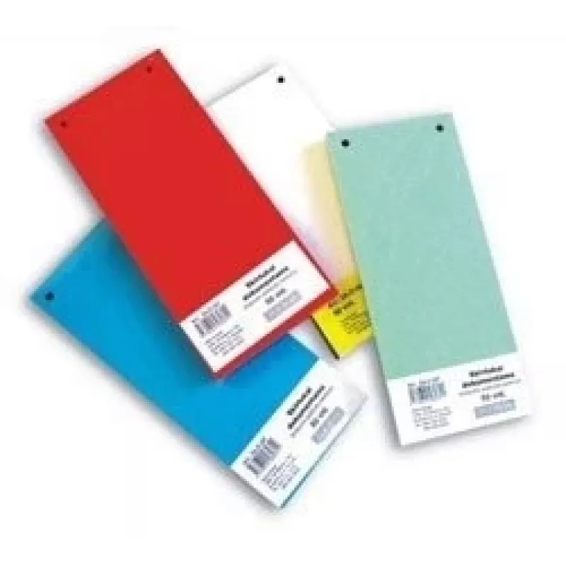 Kartoninen väliseinä SMLT SK-D-SP/R 11×23,5 cm, punainen, 50 kpl:n pakkaus
