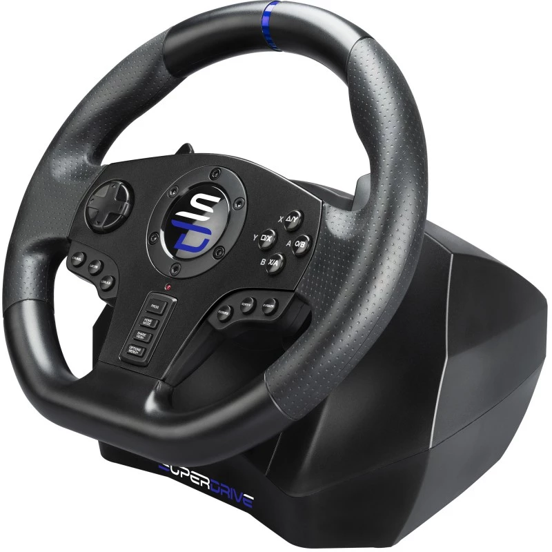 Ratti + polkimet Subsonic SV750 musta 270° kierto USB