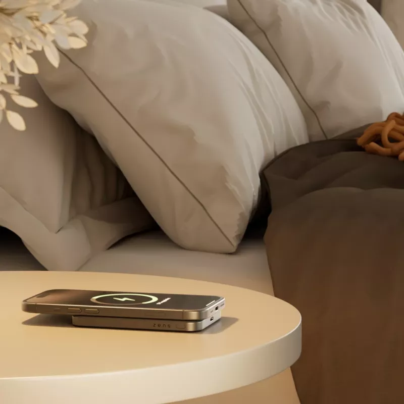 Magnetic Powerbank 5000mAh MagSafe/Qi2 musta
