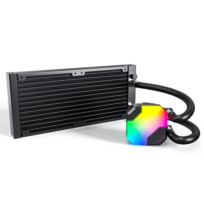 All-in-One-nestecpu-jäähdytin Montech Hyper Flow ARGB 240 mm, musta