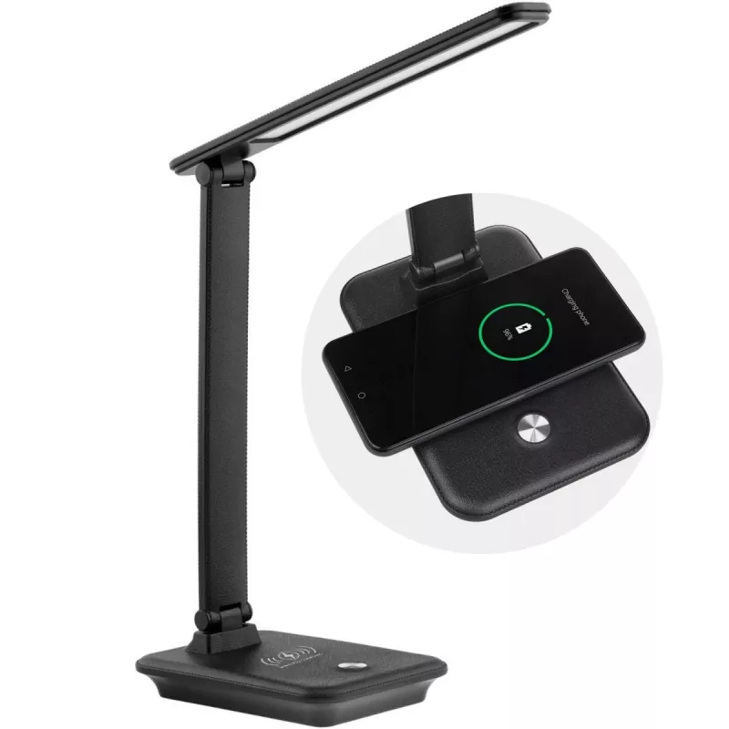 LED-työpöytävalaisin 9W Qi-laturi Maclean MCE616B