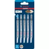 Bosch 2 608 900 551 pistosaha-/kuviosaha-/puukkosahanterä pistosahanterä puu hiiliteräs (HCS) 5 kpl