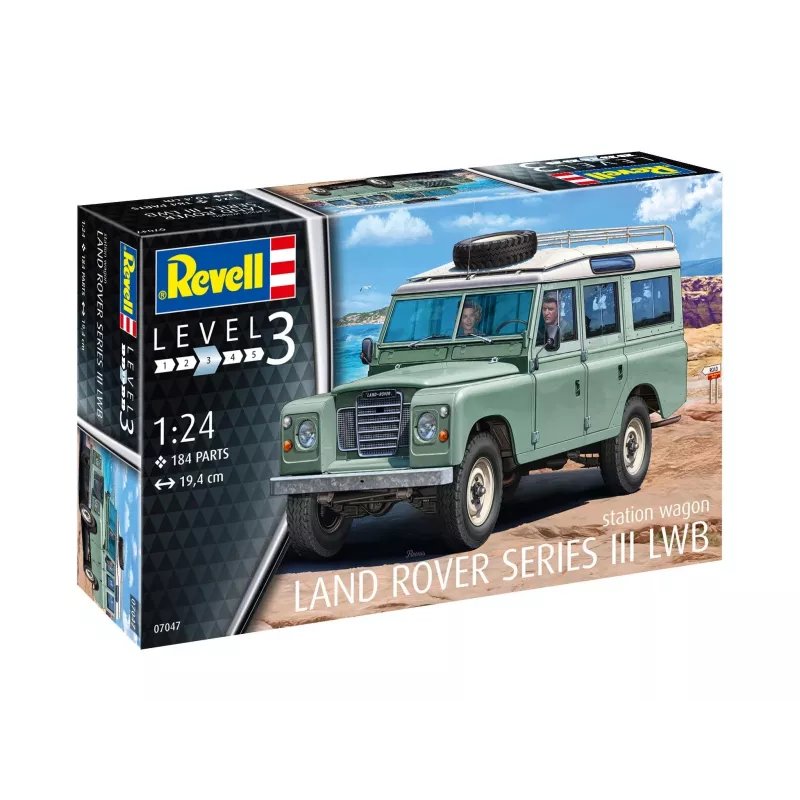 Muovimalli Land Rover Series III