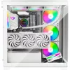 Kotelo | XILENCE | ATX/micro ATX/Mini-ITX | valkoinen | Midi Tower | PC | X818.W.ARGB