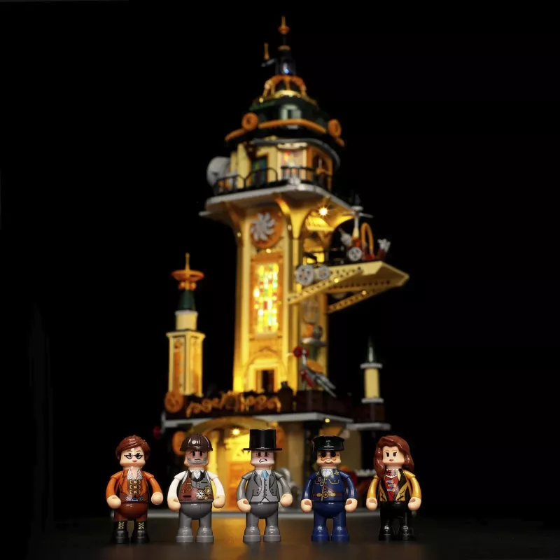 Steampunk Wachturm, rakennuslelu