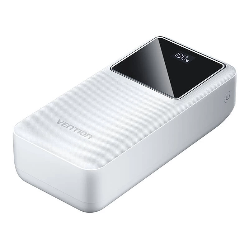 Vention FHMW0 powerbank 30000 mAh, 22,5 W, valkoinen