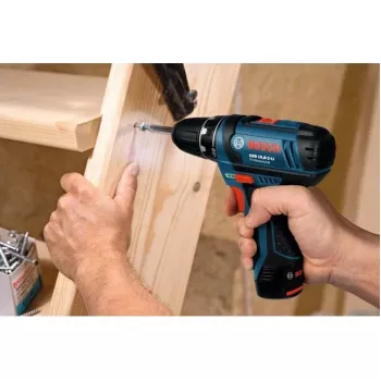 Bosch GSR 10,8-2-LI Professional pikaistukka musta, sininen, punainen