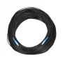 Kuitupatchkaapeli Extralink SC/UPC – SC/UPC, singlemode G.657.A2, simplex, litteä Drop, 15 m