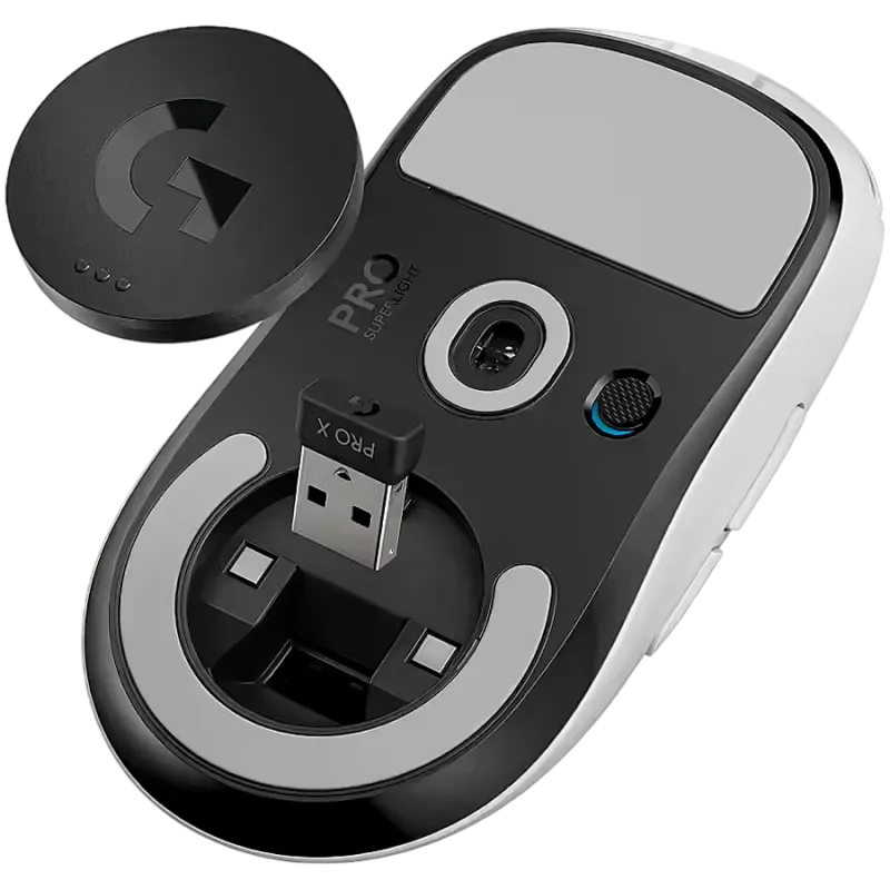 LOGITECH G PRO X SUPERLIGHT 2c kompakti langaton pelihiiri - VALKOINEN - 2,4 GHz - EER2-933
