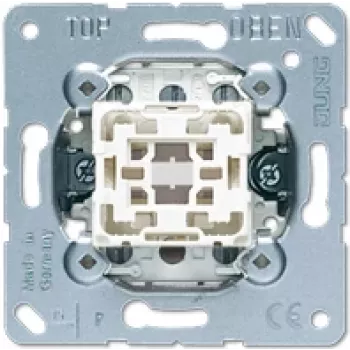 Valokytkin Jung 531-41U, keinukytkin, alumiini, 250 V, 10 A