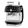 SMEG EGF03BLEU espressokeitin. kahviautomaatti 50s Style. musta
