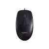 Logitech M90 johdollinen optinen toimistohiiri — 1000 DPI, molempikätinen, USB Type-A, musta