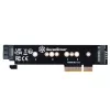 Silverstone SST-ECM28 M.2/SATA-sovitinkortti, PCIe 4.0, 1x M-Key, 1x SATA