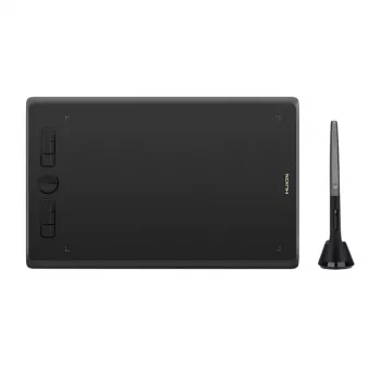 Piirtopöytä HUION H610X — työalue 254 x 158,8 mm, 5080 LPI, 8192 painetasoa, USB-C
