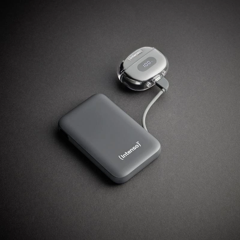 Varavirtalähde USB 10000 mAh/harmaa S10000 7333034 Intenso