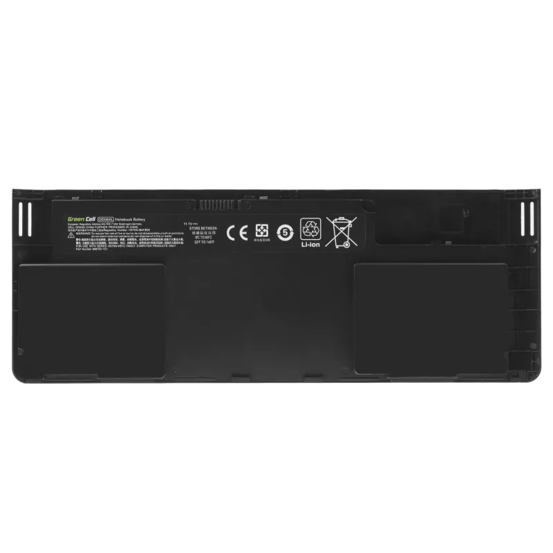 Green Cell HP148 kannettavan akku OD06XL HSTNN-IB4F, 11,1 V 3400 mAh, HP EliteBook Revolve 810 G1/G2/G3