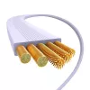 Baseus Free2Pull - 20 W USB-C Lightning vedettävä kaapeli, 1 m (violetti)