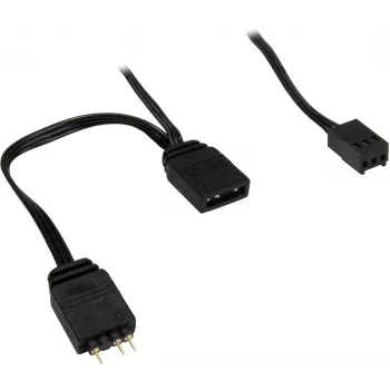 All-in-One-nestekühler Inter-Tech LC-120 RGB 12 cm musta