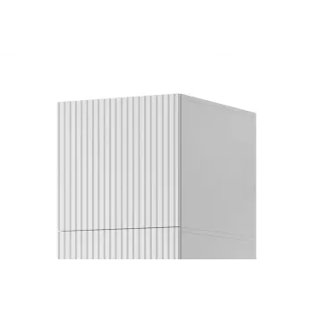 Vaattekaappi Cama Meble PAFOS 1D BASE 45×55,5×45 cm, 1 ovi, valkoinen matta