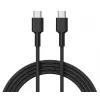 Aukey CB-CD45 USB-C – USB-C -kaapeli, Quick Charge, 0,9 m, musta