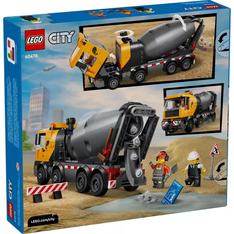 LEGO CITY 60478 Betoniauto