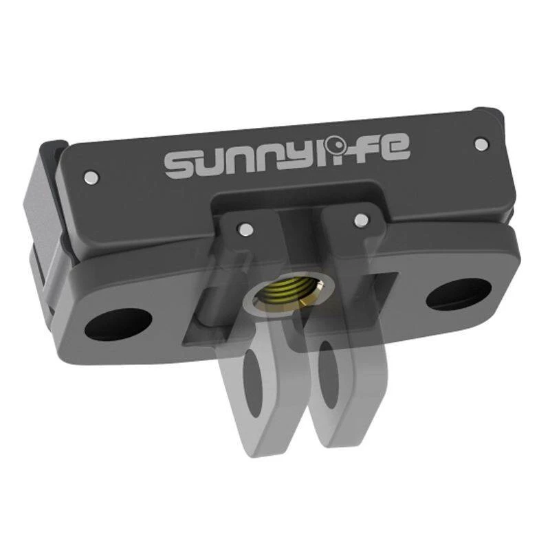 Magneettinen pikavaihtosovitin Sunnylife DJI Action 2/3/4:lle – 1/4 tuuman kiinnitys