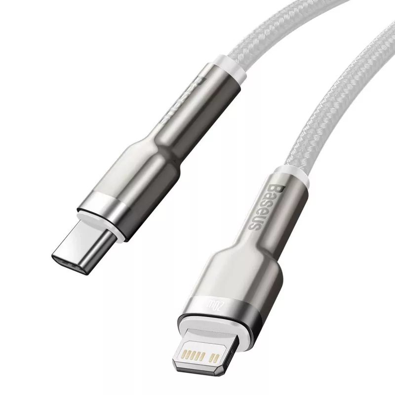 Baseus Cafule kaapeli 2m Lightning USB C pikalataus tiedonsiirto