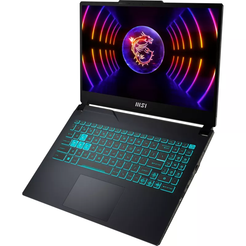 MSI Cyborg 15 A13VE-1005 pelikannettu, 15,6 tuumaa FHD 144Hz, Intel Core i5-13420H, 16GB DDR5, 512GB SSD, NVIDIA GeForce RTX 4050, FreeDOS, musta