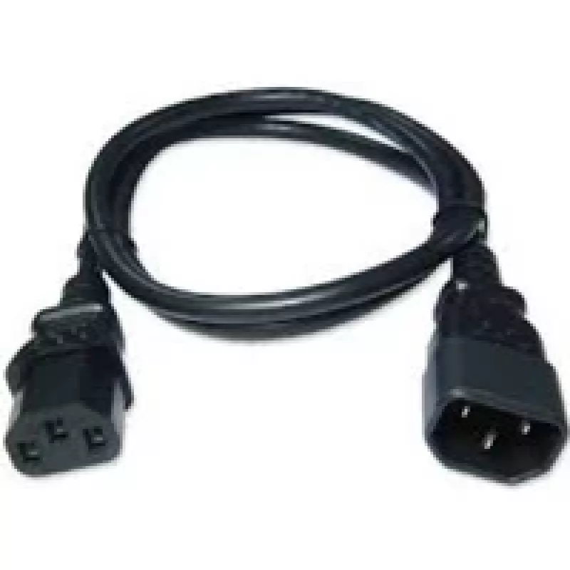 Zebra CS-CAB-IEC virtajohto musta 1 m C13-liitin C14-liitin