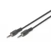 Audiokaapeli stereo Digitus AK-510100-025-S