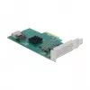 PCI Express x4 -kortti DeLOCK 89051