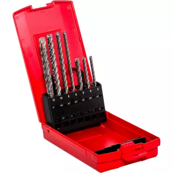 Iskuporasarja Quattric II Set, SDS plus (5-osainen, Ø 5-12mm)