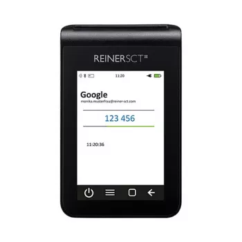 Kortinlukija ReinerSCT tanJack deluxe musta TFT, malli 2708200-000, paino 220 kg