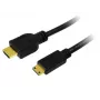 LogiLink CH0022 HDMI-kaapeli 1,5 m HDMI tyyppi A (standard) HDMI tyyppi C (M