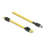 Verkkokaapeli DeLOCK 81252 musta keltainen 3 m Cat6
