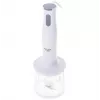Adler AD 4620 sauvasekoitinsarja, 800 W, 2 nopeutta, 450 ml pilkkoja, 750 ml astia, vispilä, valkoinen
