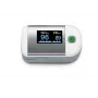 Medisana PM 100 Connect -pulssioksimetri, harmaa/valkoinen