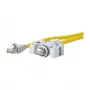 Metz 141N113K100B0 Ethernet-verkkokaapeli keltainen