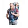 Vauvan kantoreppu Deuter Kid Comfort Pro, sininen, polyamidi, max. 22 kg, aurinkosuoja, sivutasku