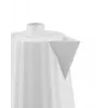 Alessi MDL06 B laskostettu vedenkeitin, musta, euro-pistoke