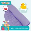 Liukumaton kylpymatto violetti