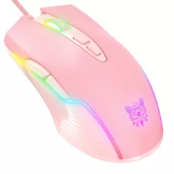 Pelihiiri ONIKUMA CW905 pinkki USB