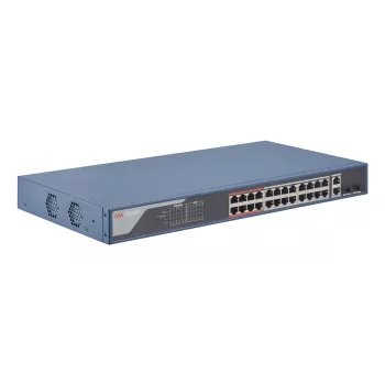 Verkkokytkin Hikvision DS-3E1326P-EI – 26 porttia, 14,8 Gbit/s kytkentäkapasiteetti
