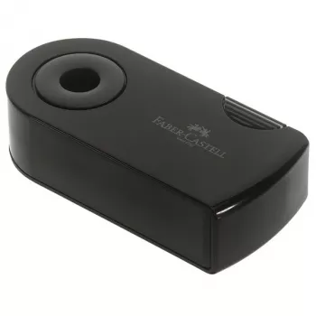 Manuaalinen kynänteroitin Faber-Castell SLEEVE musta
