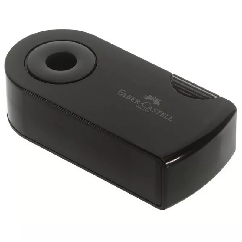 Manuaalinen kynänteroitin Faber-Castell SLEEVE musta