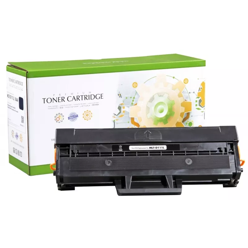 Yhteensopiva Static-Control Samsung MLT-D111L (SU799A), musta, 1800 sivua