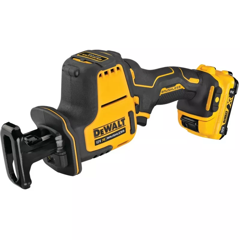 DeWALT DCS312D2-QW puukkosaha 2800 iskua/min musta, keltainen