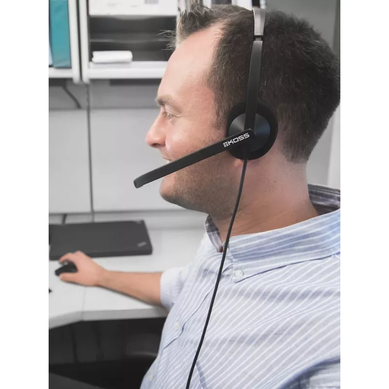 Koss CS200i headset johdollinen panta toimisto/callcenter musta